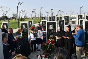 Yasamal rayonunda şəhidlərin xatirəsi anılıb