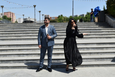 Yasamal parkında “UŞAQLARIN RƏNGLİ DÜNYASI” adlı festival keçirildi