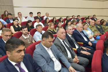 Yasamal rayonunda qazilərlə görüş keçirilib