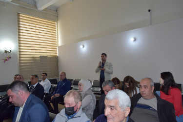 RİH başçısı  sakinlərlə görüşdü,  problemlərinin həllinə dair tapşırıqlar verdi