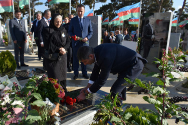 Yasamal rayonunda Vətən müharibəsinin şəhidi anılıb