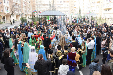Yeni Yasamalda Novruz şənliyi