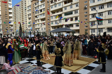 Yeni Yasamalda Novruz şənliyi