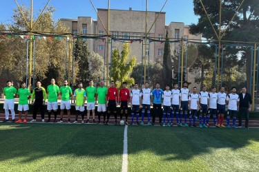 Zəfər Gününə həsr olunmuş minifutbol  turniri keçirilib