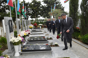 Yasamal rayonunda şəhidlərin anım mərasimi keçirilib