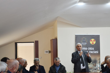 Yasamal rayonunda Çernobıl əlilləri ilə görüş keçirildi
