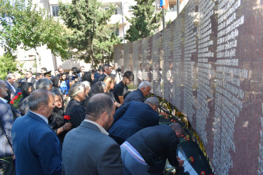 Yasamal rayonunda Anım Günü qeyd edilib