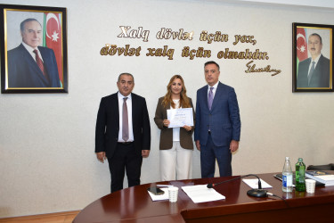 Yasamal Rayon İcra Hakimiyyətinin əməkdaşları üçün təlim təşkil olunub
