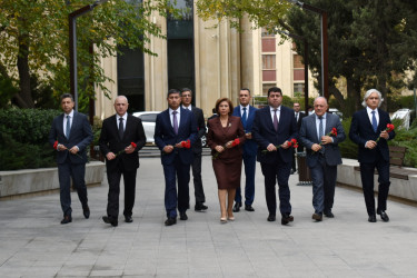 Yasamal ictimaiyyəti Müstəqilliyin Bərpası Gününü qeyd edir