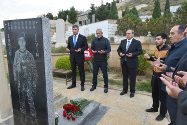 Şəhid Elvin Salahovun anım mərasimi keçirilib