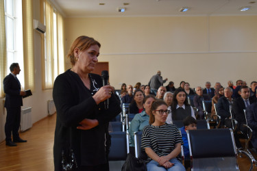 RİH Başçısı Yasamal sakinlərini dinlədi