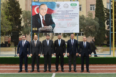 Yasamal rayonunda Ümummilli Liderin anadan olmasının 103-cü ildönümünə həsr olunmuş idman yarışlarına yekun vurulub