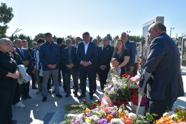 Yasamal rayonunda şəhid Nurlan Mustafayevin anım mərasimi keçirilib