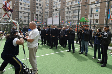 Yeni Yasamalda Novruz şənliyi
