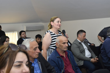 İcra Başçısı Yasamal sakinləri ilə bir araya gəldi