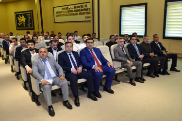 İstehlak bazarında fəaliyyət göstərən sahibkarlıq subyektləri ilə maarifləndirici görüş keçirilib