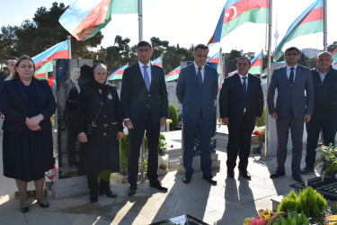 Yasamal rayonunda Vətən müharibəsinin şəhidi anılıb