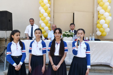 Yasamal rayonunun təhsil ocaqlarında “Son zəng” qeyd edilib