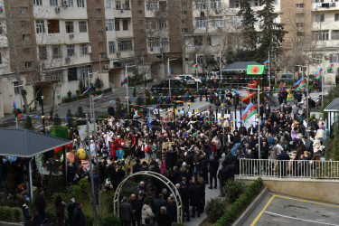 Yeni Yasamalda Novruz şənliyi