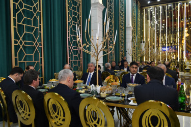 Yasamal rayonunda iftar süfrəsi açılıb