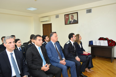 Yasamalda Prokurorluq işçilərinin peşə bayramı qeyd edilib