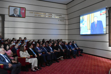 Yasamal rayonunda "Milli suverenlik və neft strategiyası” mövzusunda tədbir keçirilib