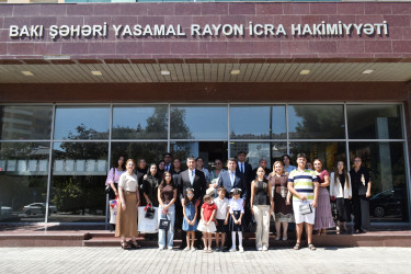 Yasamal RİH-də şəhid övladları ilə görüş keçirilib