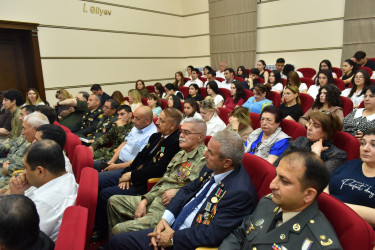 Yasamal rayonunda qazilərlə görüş keçirilib