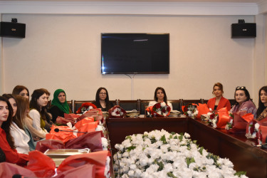 Yasamal RİH-də 8 mart - Beynəlxalq Qadınlar Günü qeyd olundu