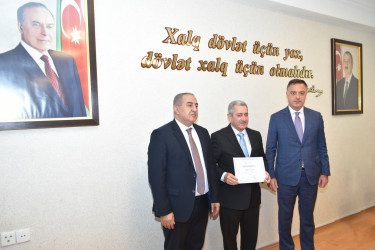 Yasamal Rayon İcra Hakimiyyətinin əməkdaşları üçün təlim təşkil olunub