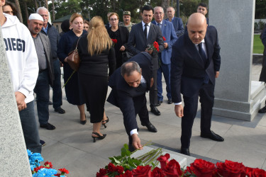 Şəhid leytenant Abbasov Teymur Feyruz oğlunun anım mərasimi keçirilib