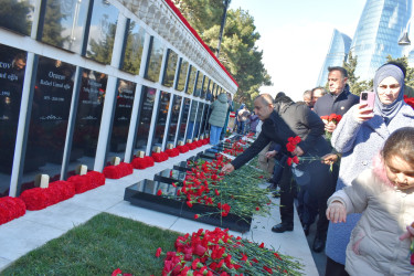 Yasamalda 20 Yanvar faciəsinin 35-ci ildönümü silsilə tədbirlərlə yad edilib