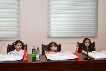 Yasamal RİH-də şəhid övladları ilə görüş keçirilib
