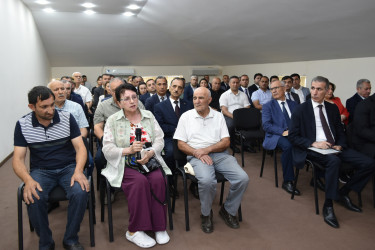 Yasamalda sakinlərin müraciətləri dinlənilib, həlli ilə bağlı tapşırıqlar verilib