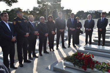 Şəhid Bəxşəliyev Natiq Saleh oğlunun anım mərasimi keçirilib