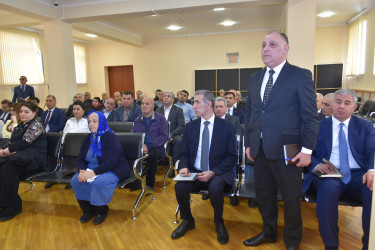 İcra Başçısı Yasamal sakinləri ilə görüşdü