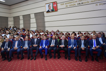 Yasamal ictimaiyyəti Ulu Öndərin siyasi hakimiyyətə gəlişinin  ildönümünü qeyd edir