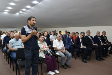 Yasamalda sakinlərin müraciətləri dinlənilib, həlli ilə bağlı tapşırıqlar verilib