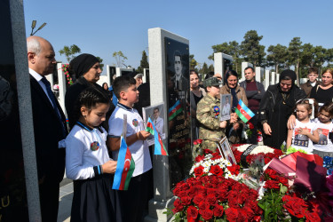 Şəhid Hacılı Feyruz Bəhruz oğlunun anım mərasimi keçirilib