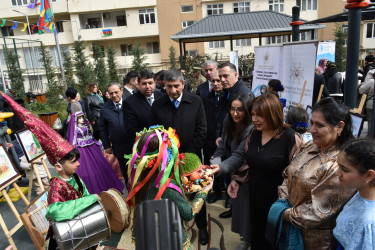 Yeni Yasamalda Novruz şənliyi