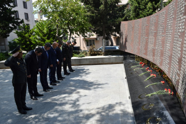 Yasamal rayonunda qazilərlə görüş keçirilib