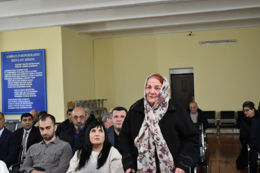 İcra Başçısı Yasamal sakinlərini dinlədi