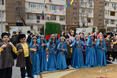 Yeni Yasamalda Novruz şənliyi