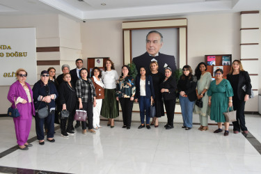 Qurban bayramı ərəfəsində şəhid ailələri ilə görüş təşkil olundu