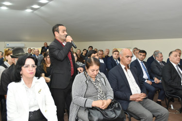 İcra başçısı sakinlərlə görüşdü, təklif və müraciətləri qəbul etdi