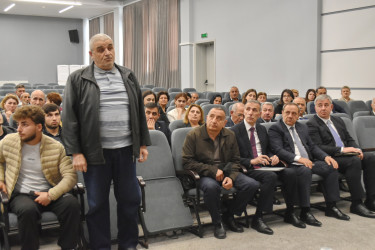 Yasamal rayonunda sakinlər üçün növbəti səyyar qəbul keçirildi