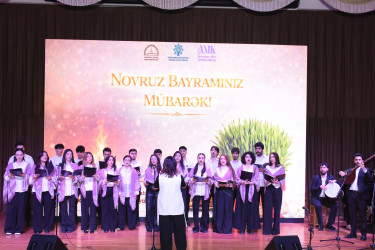 Yasamal rayonunda İlaxır Çərşənbə münasibətilə bayram konserti keçirilib