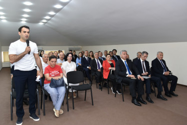 Sakinlərin müraciətləri diqqət mərkəzində: Yasamal rayonunda növbəti səyyar qəbul keçirilib