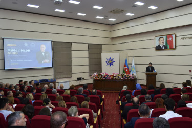 Yasamalda Beynəlxalq Müəllimlər Günü qeyd olunub