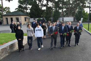 Şəhid leytenant Abbasov Teymur Feyruz oğlunun anım mərasimi keçirilib